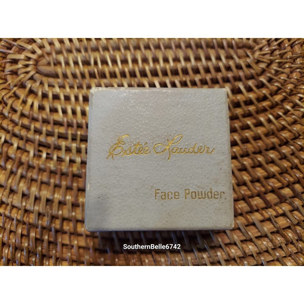Vintage NOS Estee Lauder Creme Base Face Powder Makeup HONEY GLOW SEALED